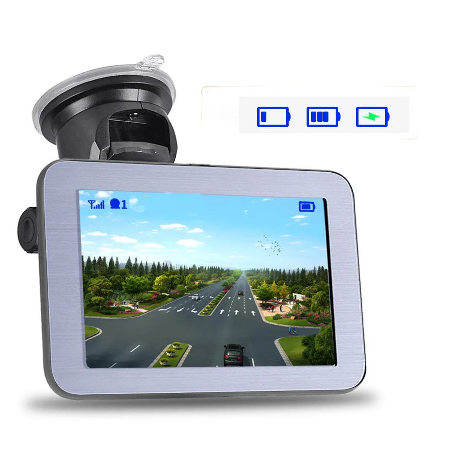 QXNY Wireless Solar Powered Energy Magnet Reverse Backup Camera with AHD 5" Rear View Monitor for Camper Truck Trailer Rv