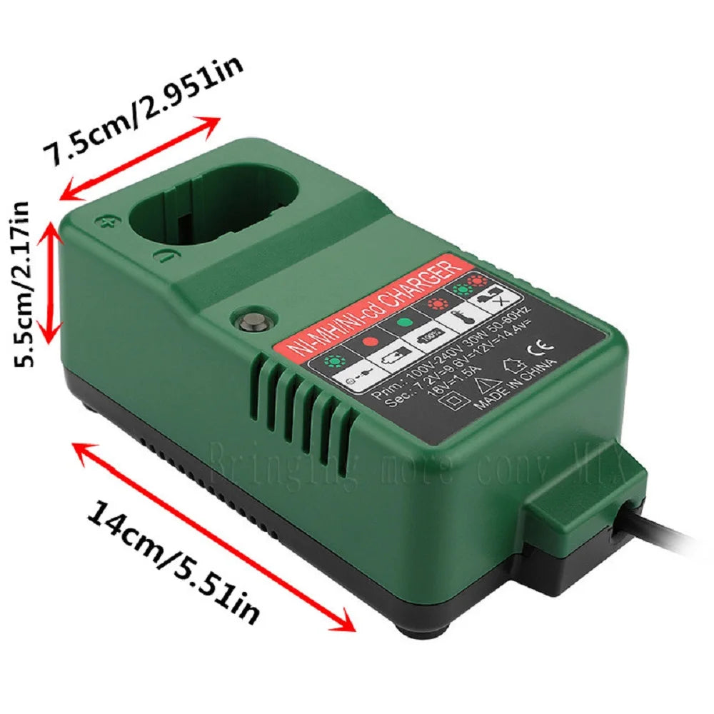 12V Ni-Cd/Ni-MH Charger for Selected Hitachi Packs