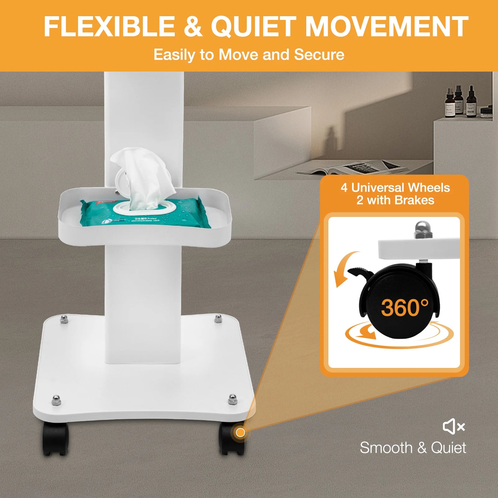 Beauty Equipment Cart Spa Machine Trolley