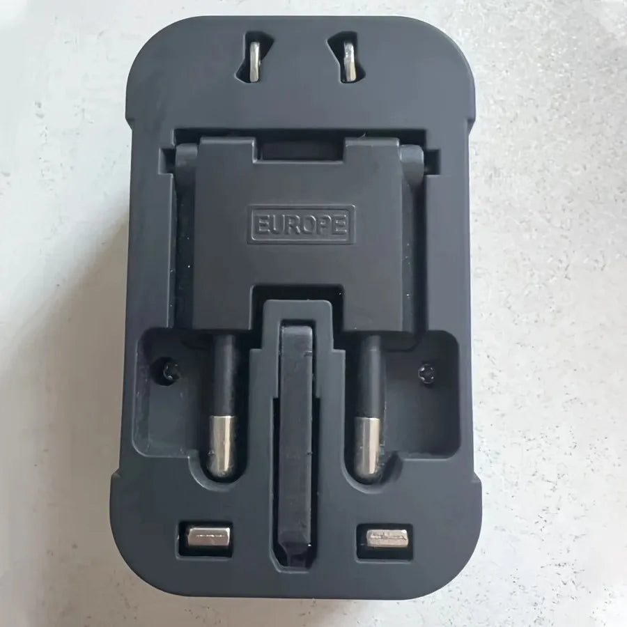 Universal Travel Adapter with Dual USB