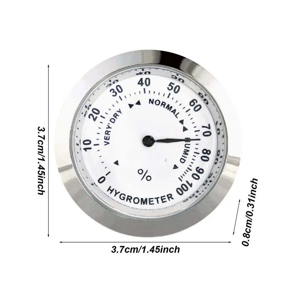 Guitar Hydrometer Humidity Meter Humidity Sensor Tester With High Precision Hygrometer Monitor For Humidor Cabinet Cans Care