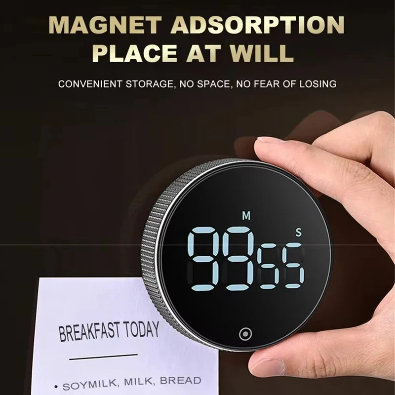 Magnetic Digital Timer with Rotary Control