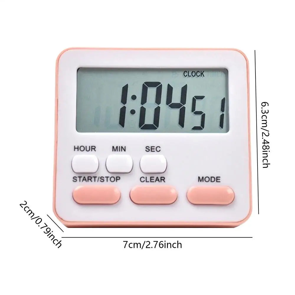Lautloser digitaler Countdown- und Hochzähltimer