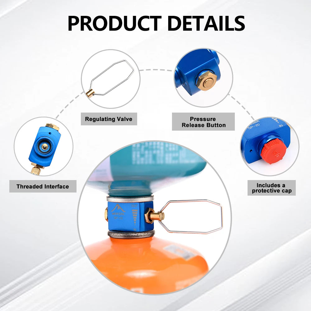 Camping Stove Propane Refill Adapter Gas Filling Tool