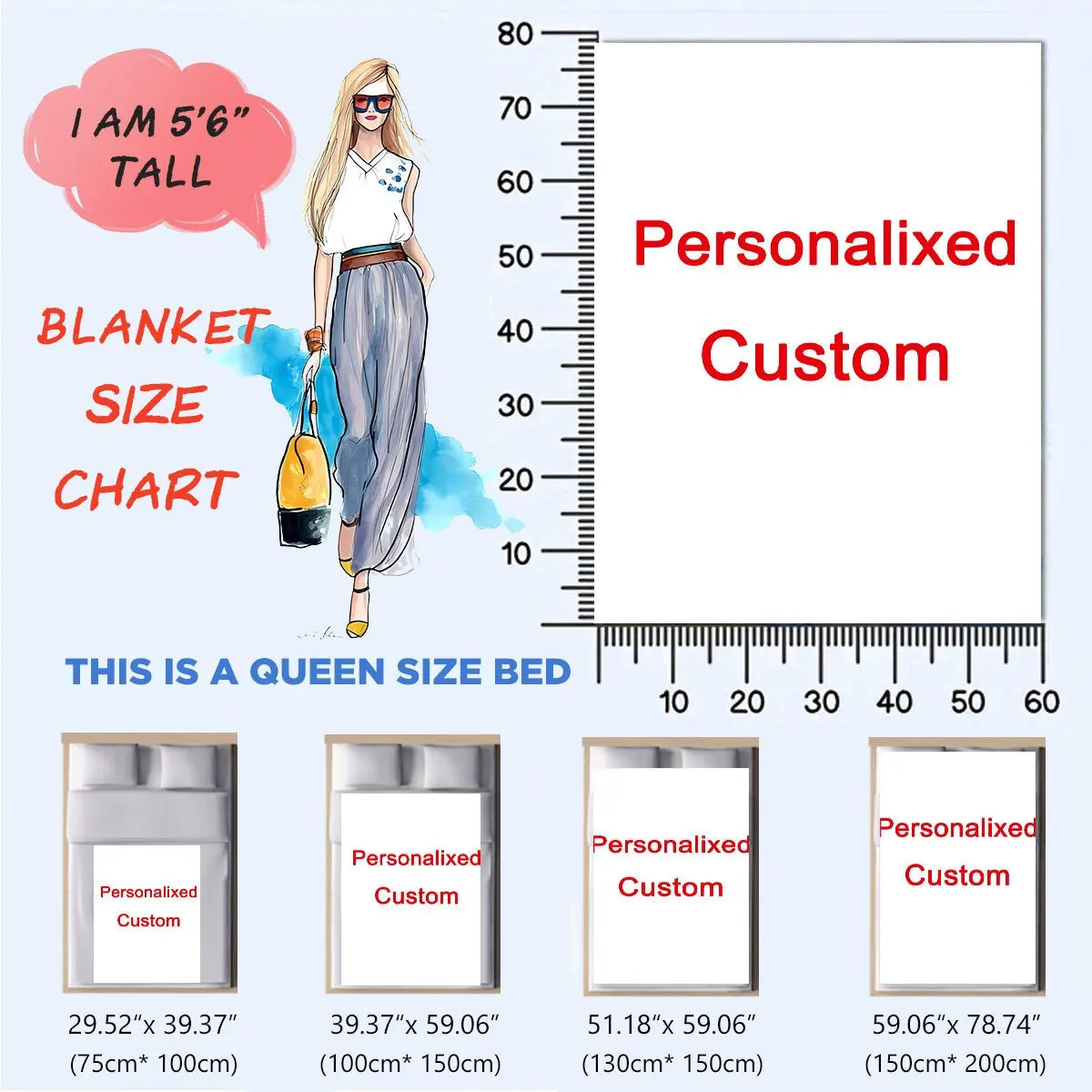 1 komad personalizirane deke po narudžbi Učitaj slike DIY flanel deka - personalizirane tople fotografije, mekana i topla, pogodna za kauč, krevet, ured, automobil i putovanja na otvorenom - Halloween, Dan zahvalnosti, rođendan, vjenčanje, par