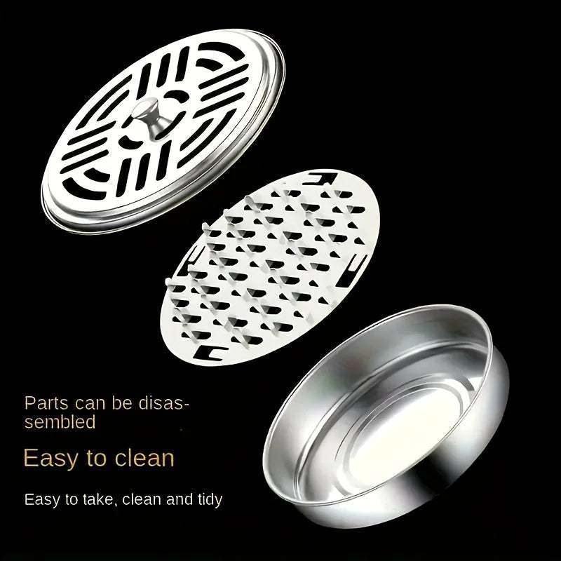 Stainless Steel Mosquito Repellent Coil Holder - With Lid, Suitable For Home And Outdoor Use, Easy To Use, And Windproof