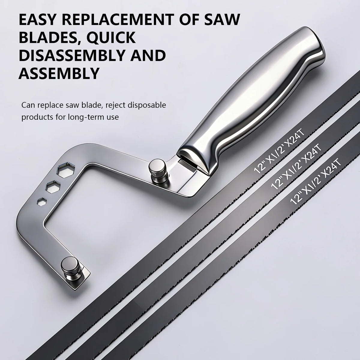 Mini Hacksaw - Frame and Blade Options