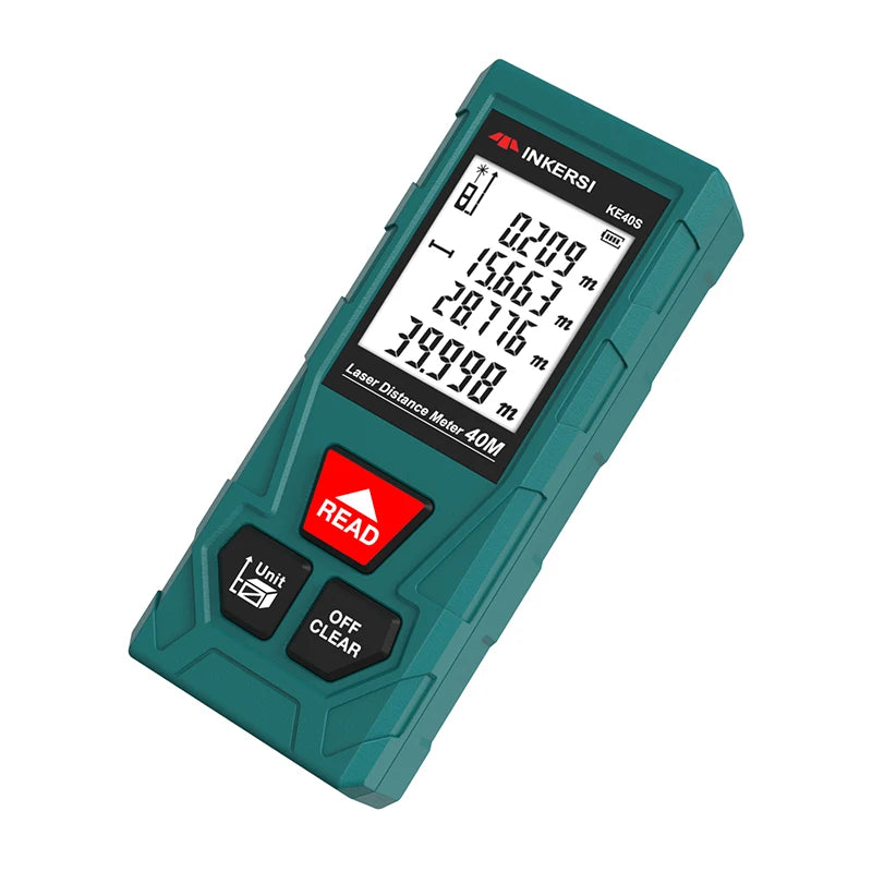 KE Series Red Laser Distance Meter, 40–120 m Options