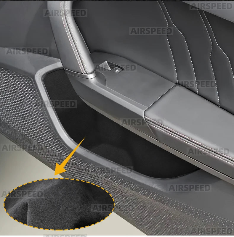 Car Front Rear Door Map Pocket Sticker for Seat Leon and Cupra