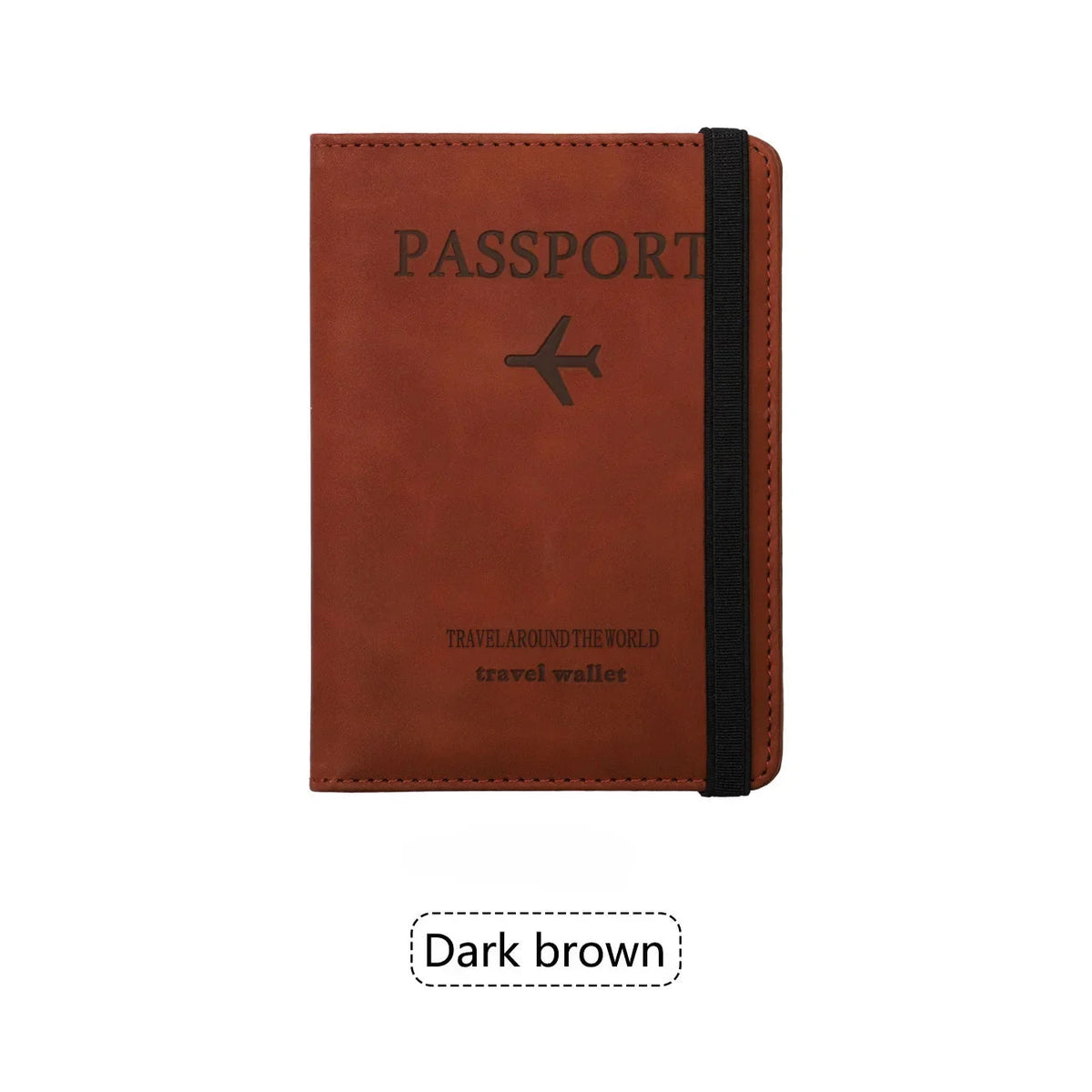 Travel Passport Holder with Card Slots