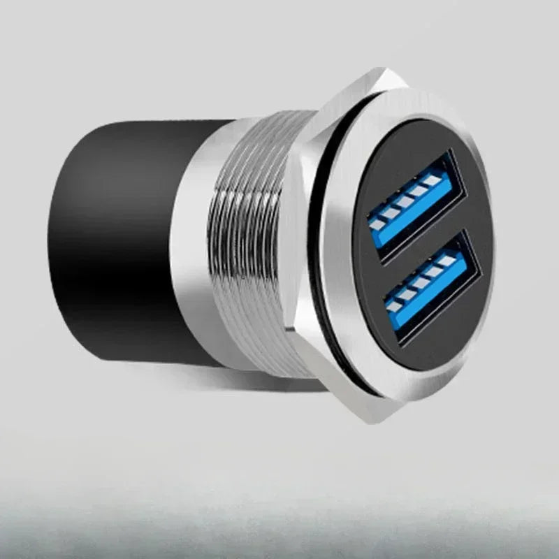 Thread 2.0/3.0 -moduulin USB-dataliitäntä, kaksoisliitäntä 86-paneelikaapin C-U-liittimeen, SB-liitin