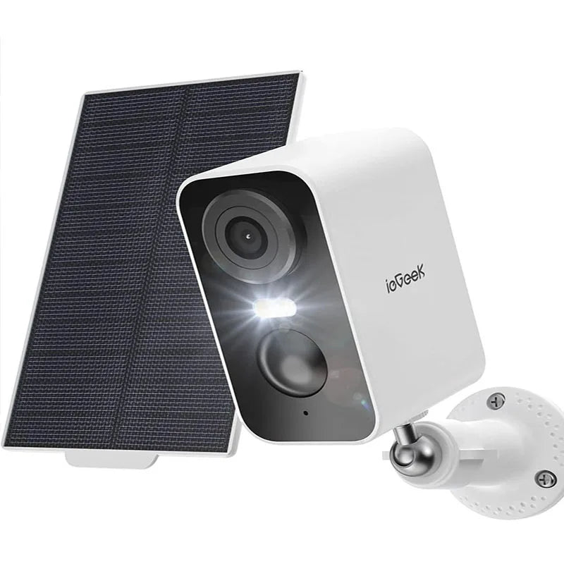 ieGeek 2K Solar Wireless Outdoor Security Camera with Color Night Vision