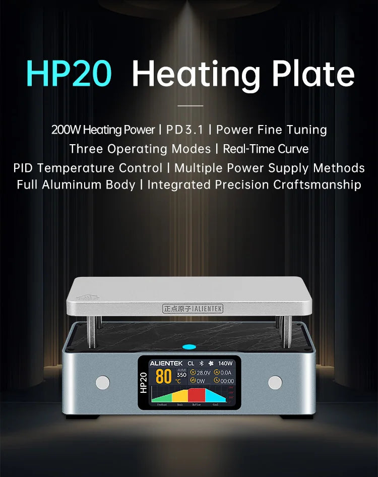 HP20 Mini Hot Plate Preheater - Set Options