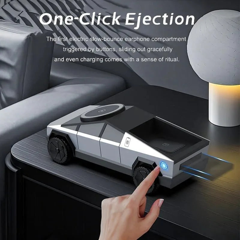 Car-Model Three-Device Wireless Charging Station