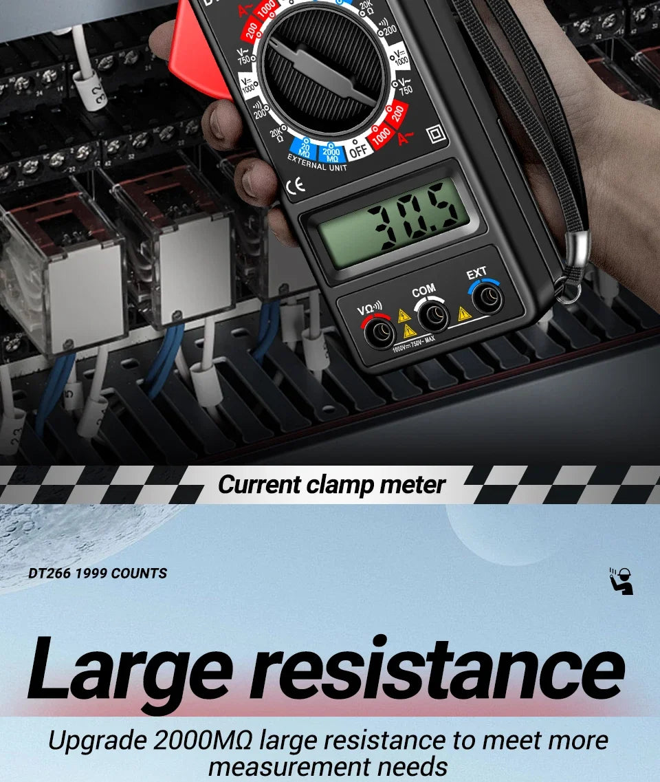 DT266-8 Digital Clamp Meter