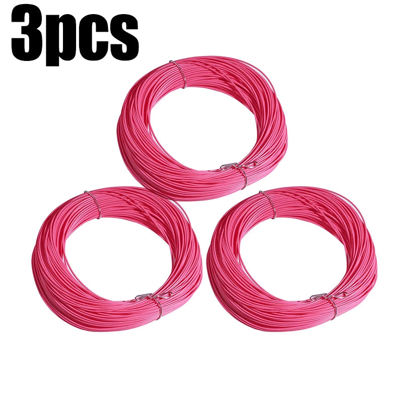 100ft, 1F-8F Weight Forward Floating Fly Fishing Line Fluo Front Welded Loop Fly Line, Fishing Goods, Pesca, Accessories