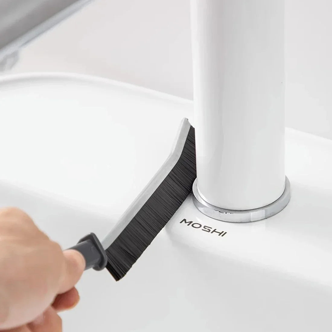 5PCS Crevice Cleaning Brush for Tile Grout and Tight Gaps