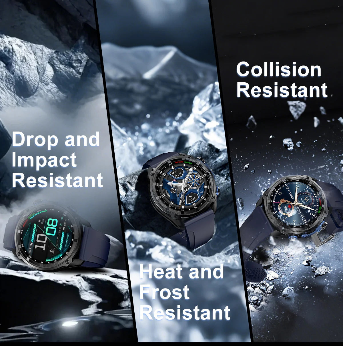 GPS Smartwatch with Offline Maps, AMOLED Display & 4GB Memory