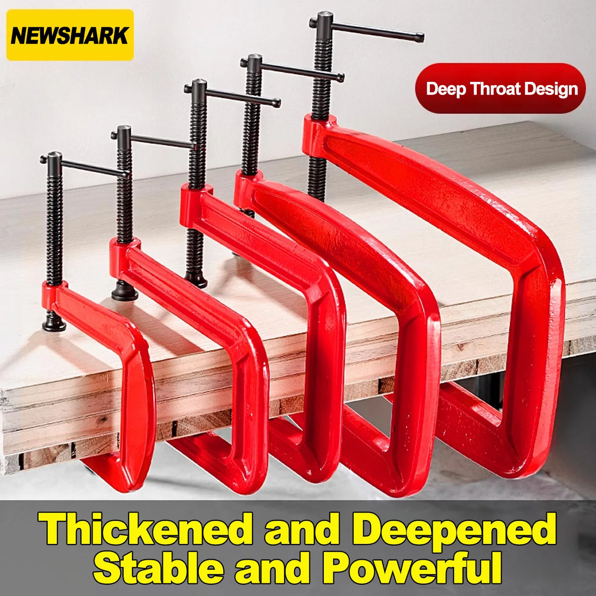 Deep-Reach C-Clamp - Size Options