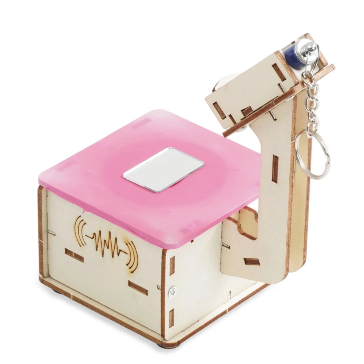 DIY drevená súprava akustických vlnových vedeckých modelov