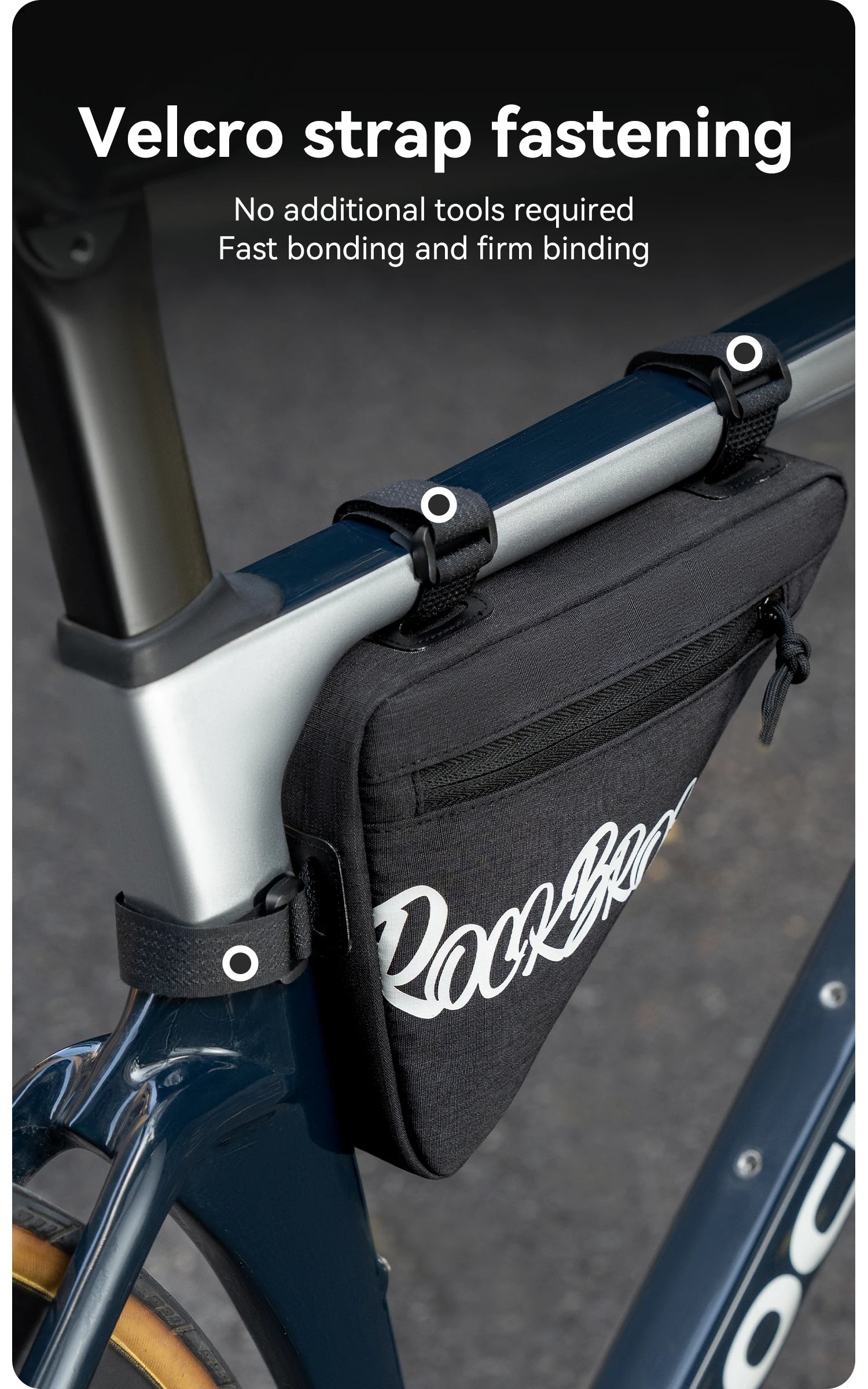 Waterproof Bicycle Top Tube Bag for Cycling Essentials
