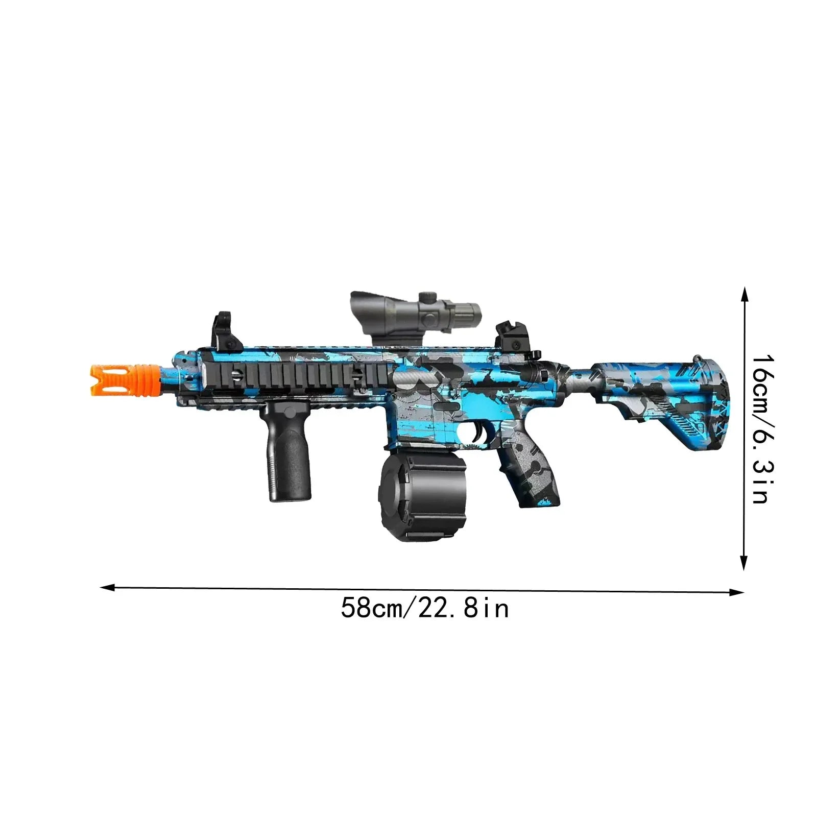 M416 Water Bomb Blaster Gun Electric Graffiti Air Rifle Weapons Paintball Toy Guns Pneumatic Gun For Shooting Adults Kids Toy