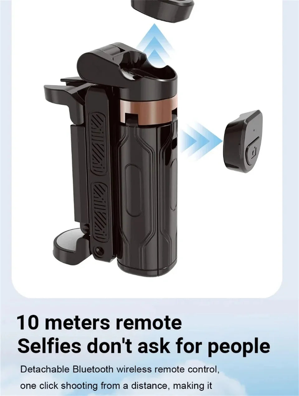 Treppiede Selfie Stick con Telecomando Bluetooth per Smartphone
