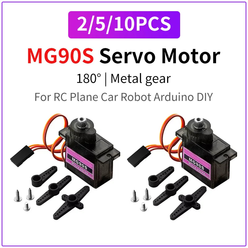 SG90 / MG90S Micro Servo Motor Packs