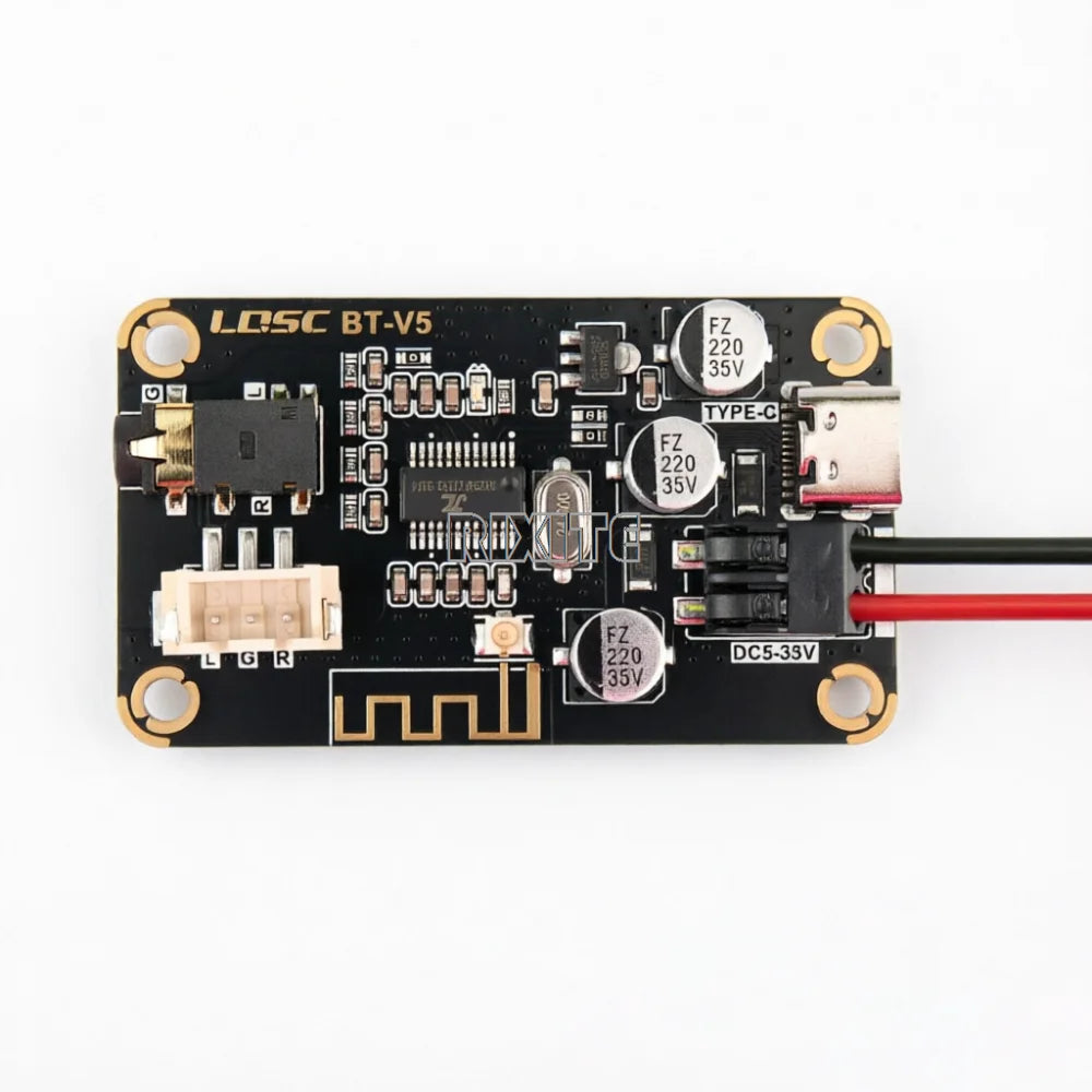 Bluetooth 5.1 audio prijemna pločica, istosmjerna struja 5-35 V