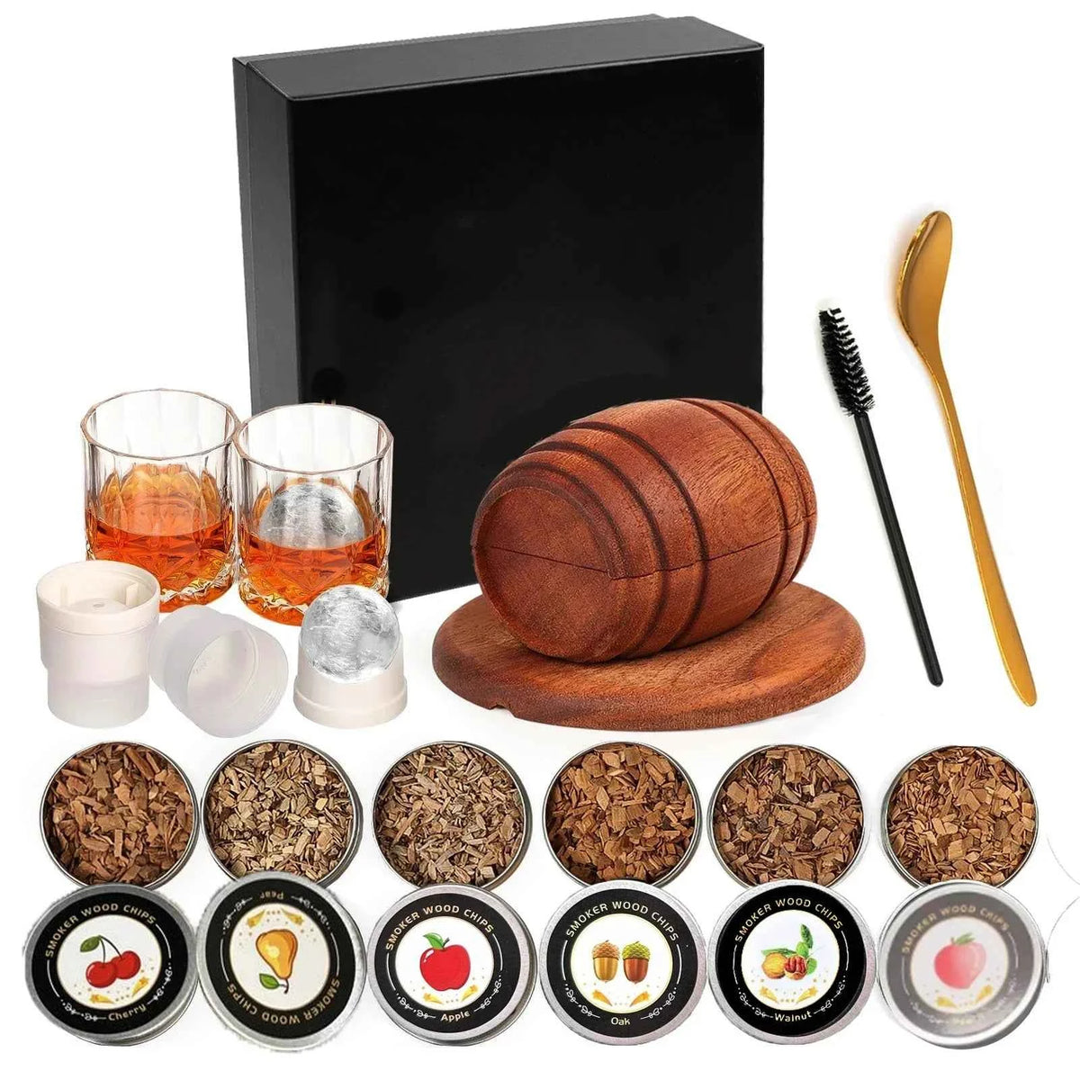 Cocktail Smoker Kit with Wood-Chip Options