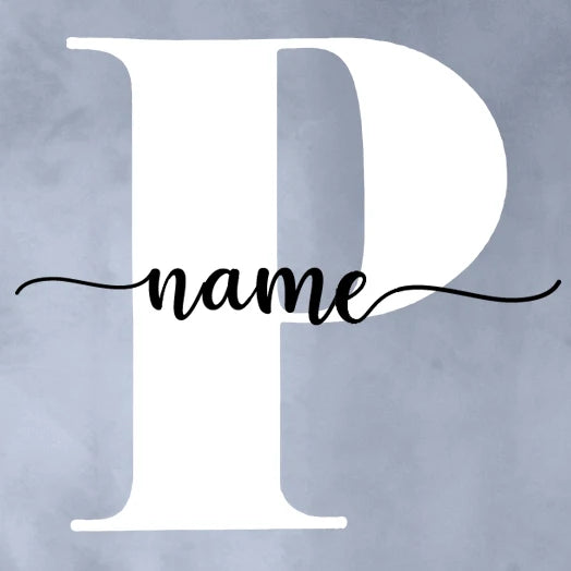 Personalisierte Initial-Baby-Bodysuit – Namensoptionen