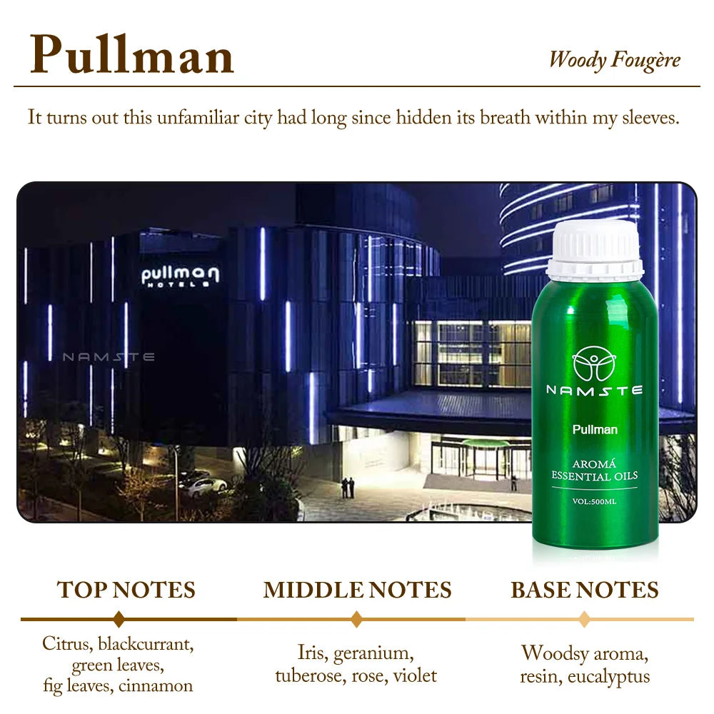 500ML Hotelinspireret Duftolie til Diffusere Hjemmearoma