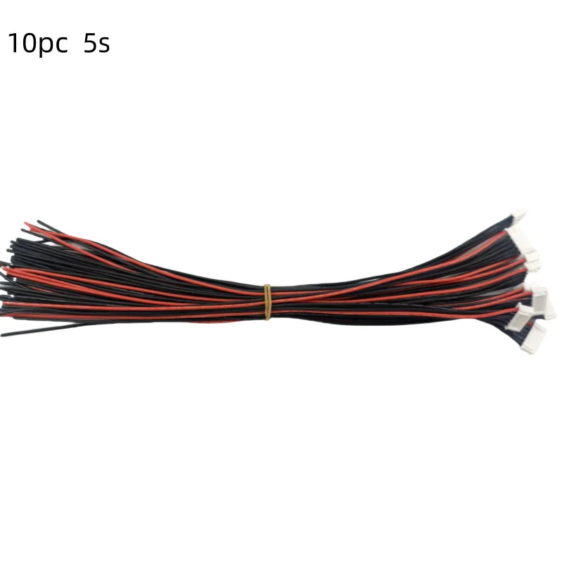 Prívodné vodiče balansovacieho konektora LiPo - balenie 10 ks, 1S až 8S