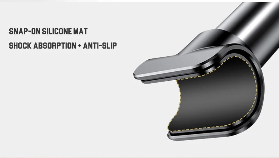 SEAMETAL Telescopic Car Rear Pillow Phone Holder Tablet Rotating Car Seat Rear Stand Headrest Bracket for Phone Tablet 5-13 Inch