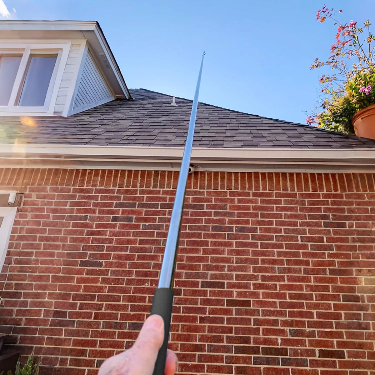 Telescopic Magnetic Pickup Pole with Hook