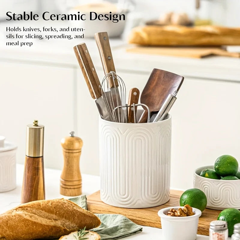 Kitchen Countertop Utensil Holder