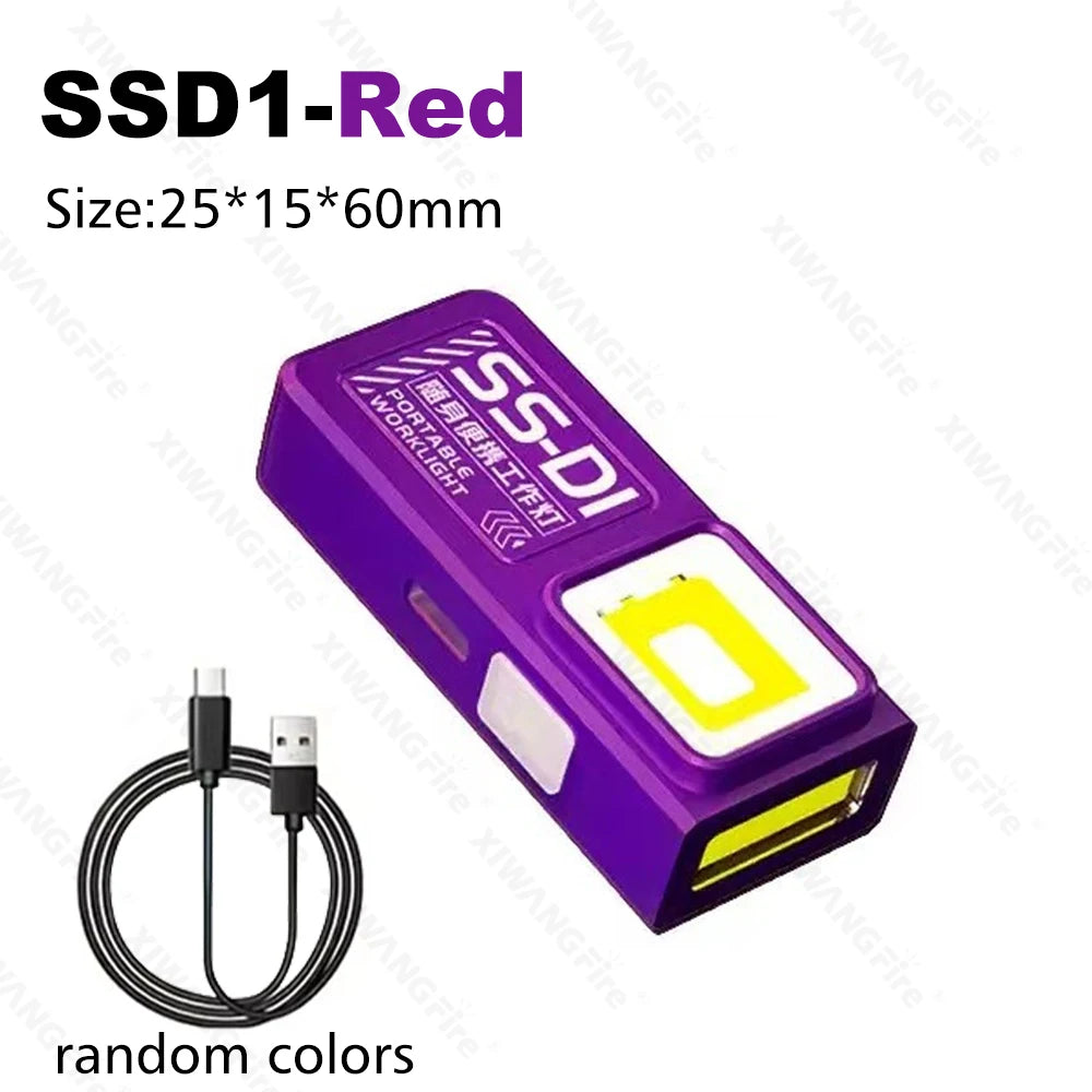 Rechargeable Mini LED and COB Work Light
