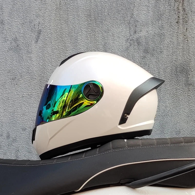 ORZ Full Face Motorcycle Helmet DOT Approved, Unisex ABS+PC