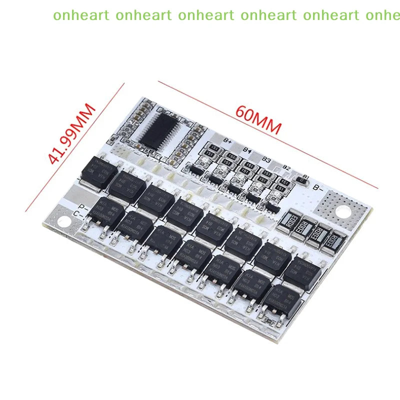 Lithium Battery BMS Board, 3S, 4S or 5S Options