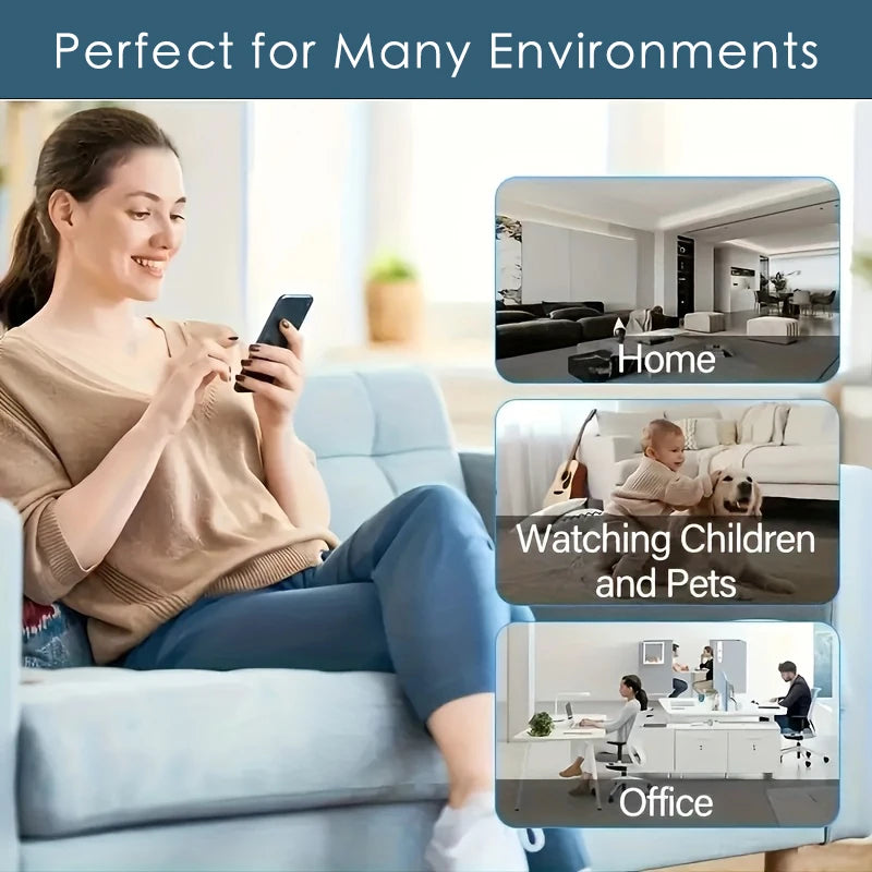 Mini caméra HD WiFi 1080P Enregistreur vidéo sans fil à distance