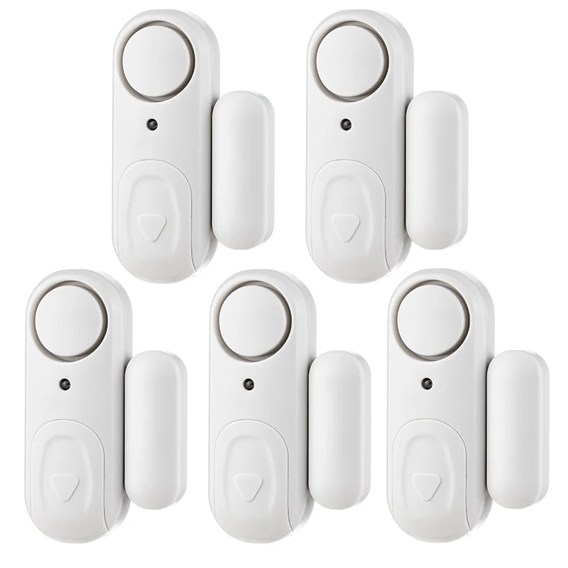 KERUI Door Window Magnets Sensor Detector with Battery 100dB Door Sensor Wireless Security Alarm for Home Working Independently