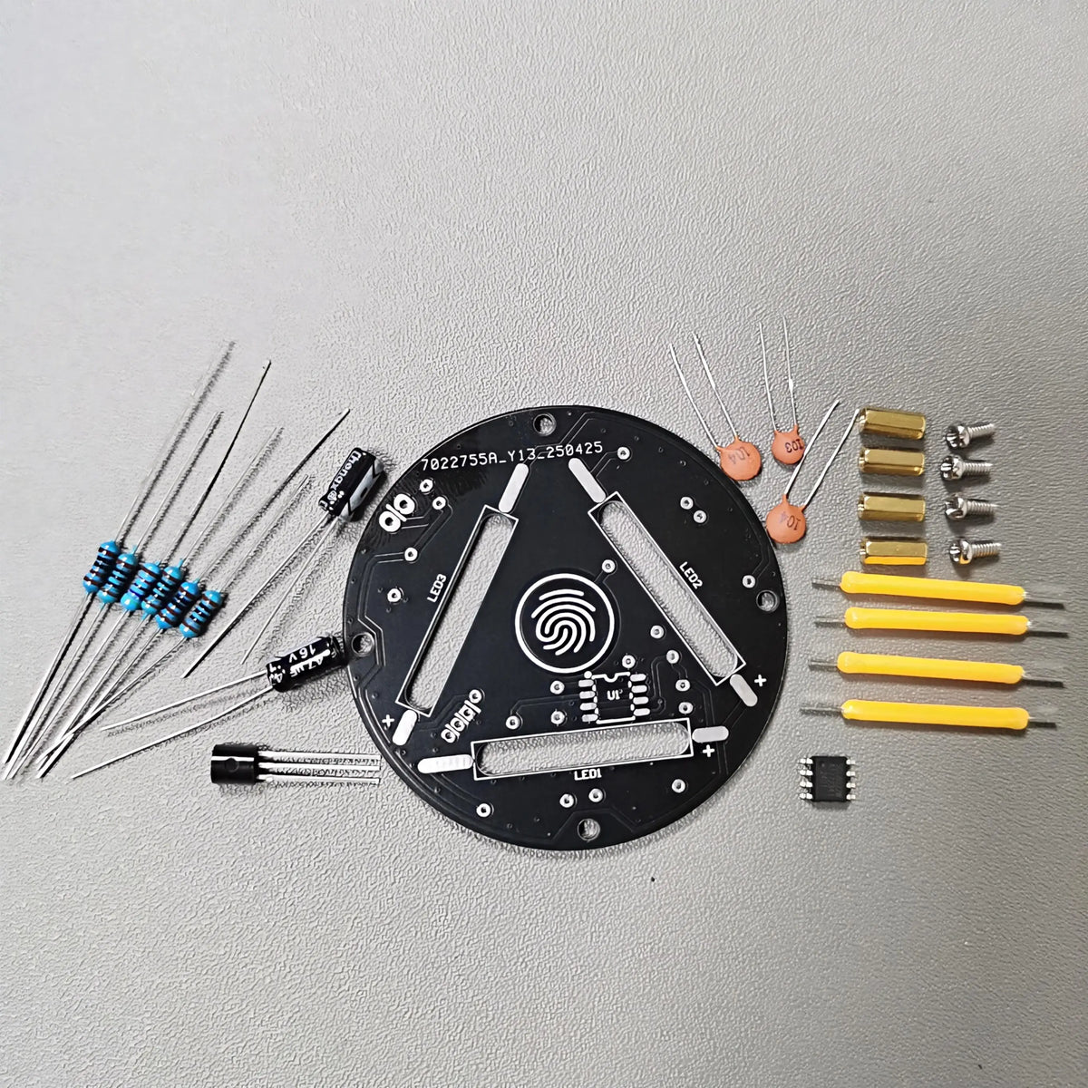 Kit de Engenharia DIY Eletrônico, Kit de Iluminação Suave, Kit de Regulação Sem Passos, Prática de Soldagem Eletrônica, Hobby DIY, Presente de Férias