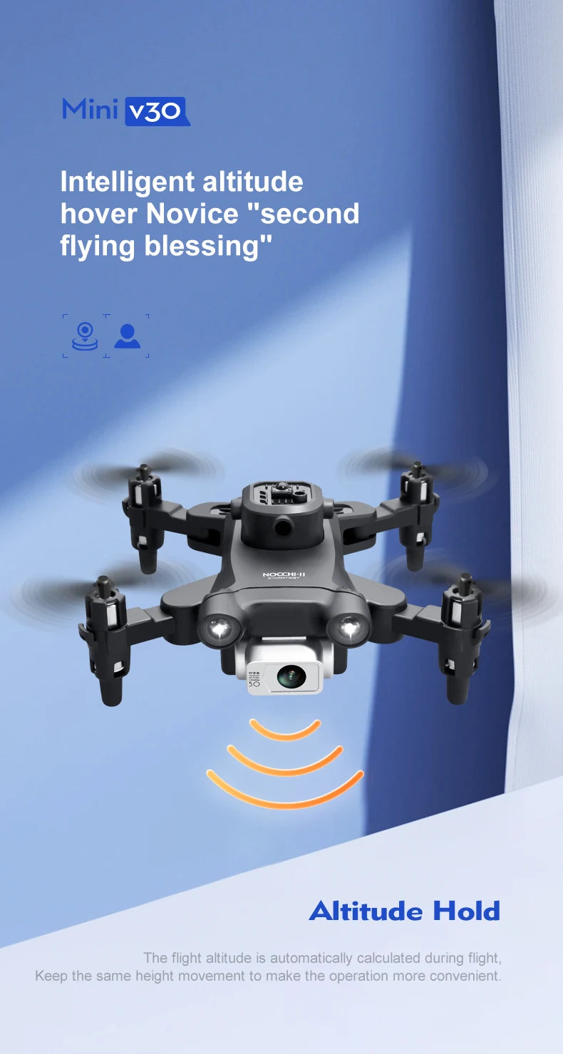 4DRC V30 Mini Kamera HD'li Drone