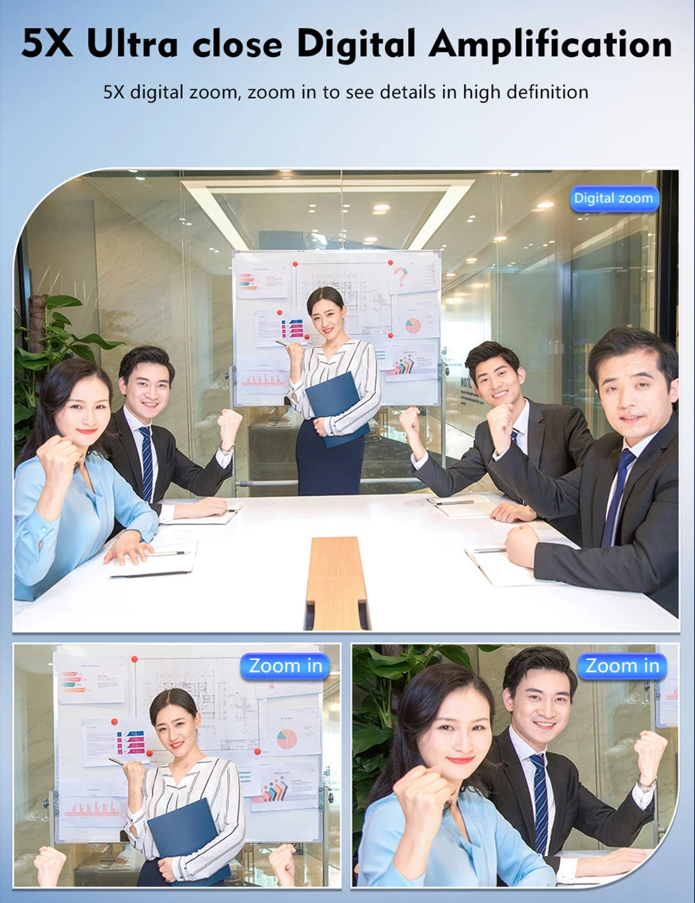 TOALLIN 4K 12MP Κάμερα Web Streaming με Διπλά Μικρόφωνα