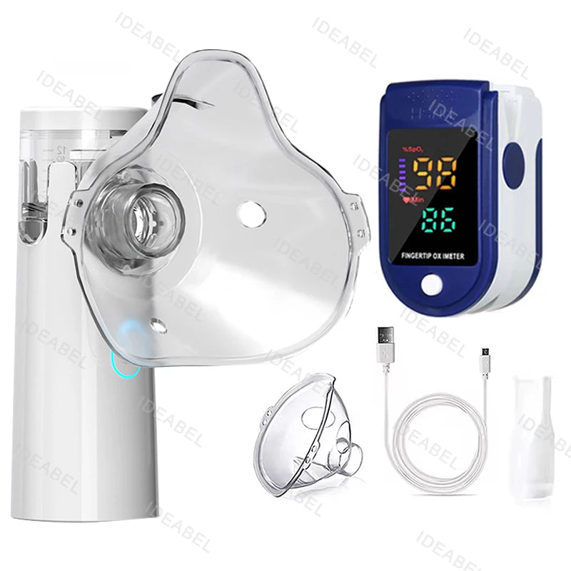 Przenośny nebulizator siatkowy z kubkiem 15 ml
