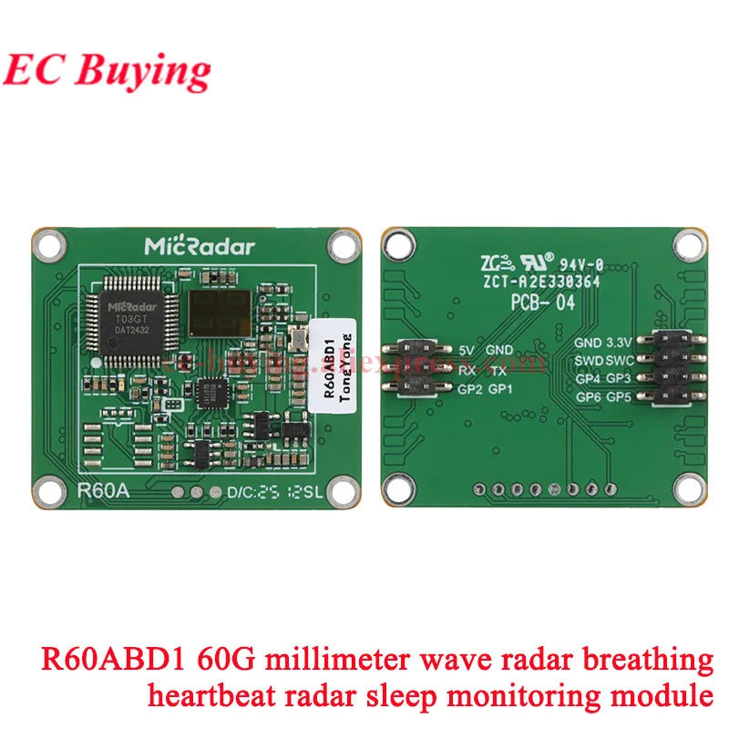 R60ABD1 60GHz Breathing and Sleep Radar Module