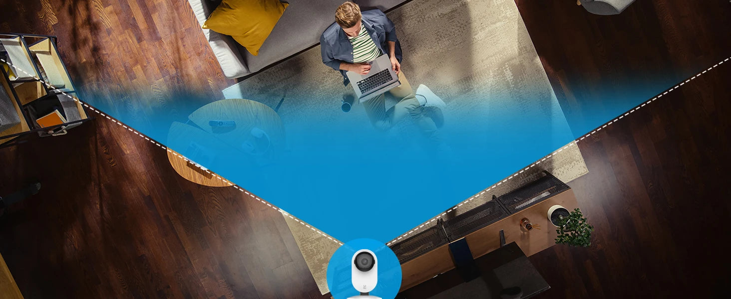YI Pro Home 2K Wifi Surveillance Camera 3MP IP CCTV Smart Home Baby Pet Monitor Security Protection Compatible with Alexa