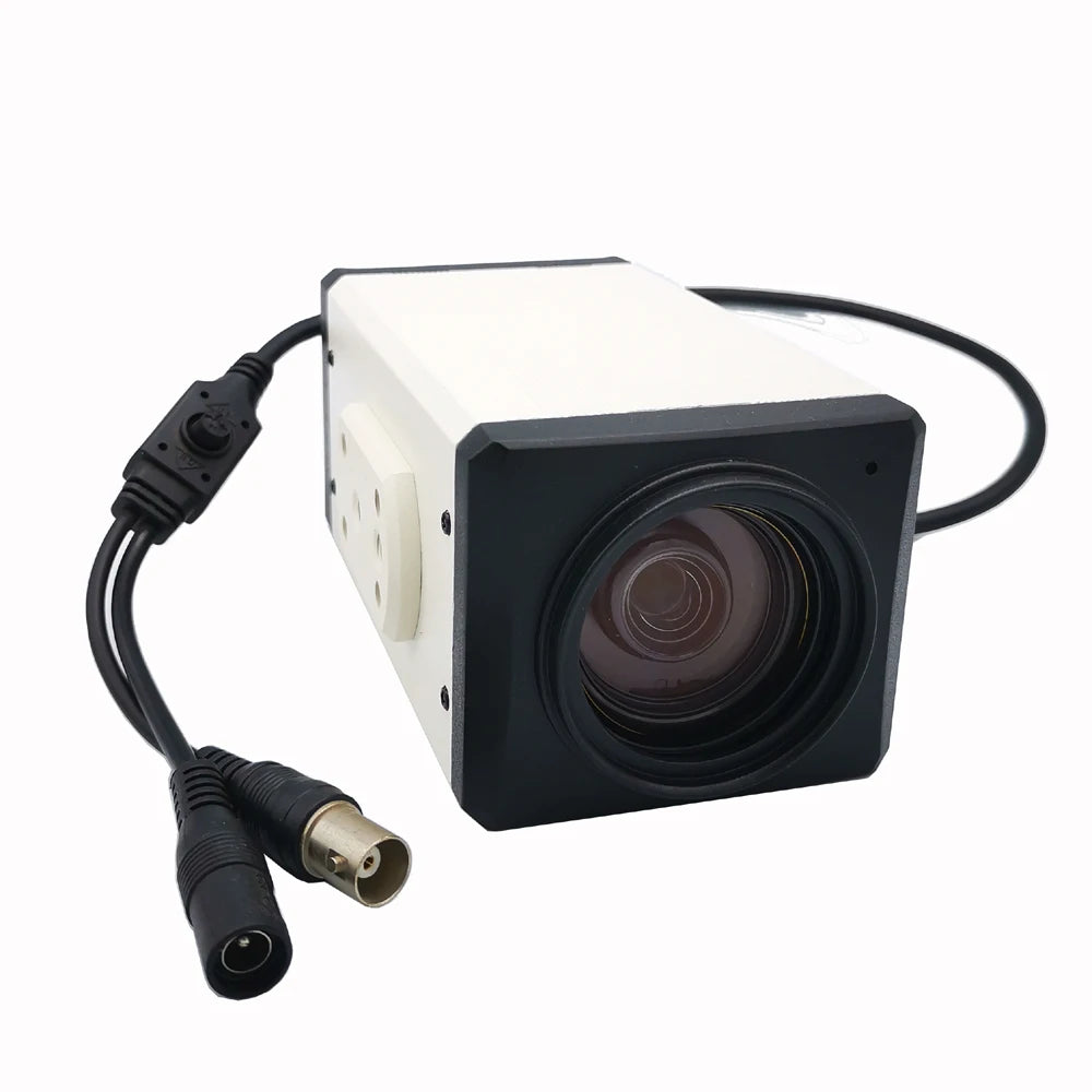 Analog Signal CVBS Box Camera with 36X–50X Optical Zoom