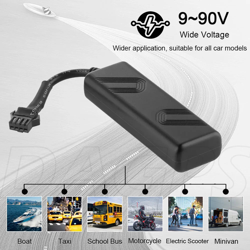 DAGPS Mini GPS Tracker TK205 Device ST-901 Car Motorcycle GSM Locator Remote Control With Real Time Listening System APP - Spy-shop.com