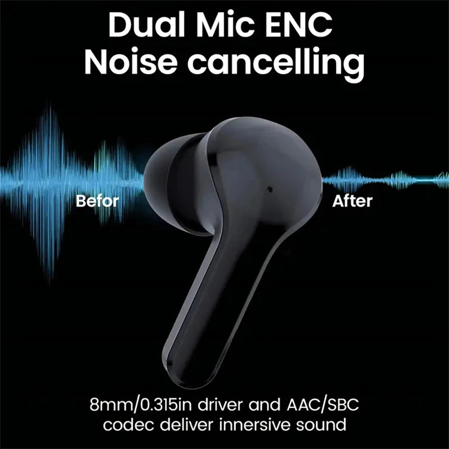 T2 Auricolare Bluetooth Wireless Trasparente Cuffie HiFi